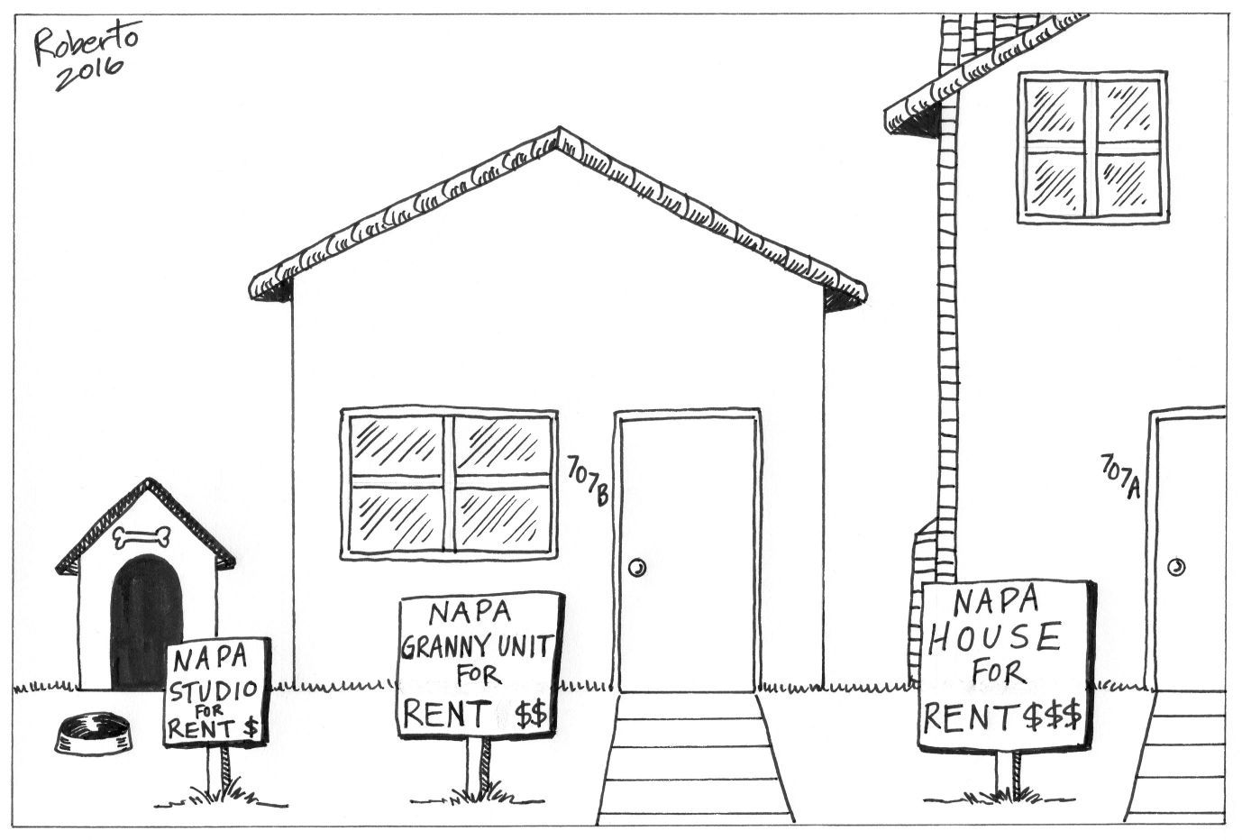 Editorial cartoon for April 24, 2016